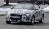 Audi A3 Convertible spied
