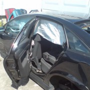 Crashed Ford Mondeo