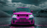 Pink Range Rover by Hamann