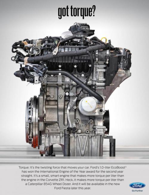 Ford 1.0-liter EcoBoost engine