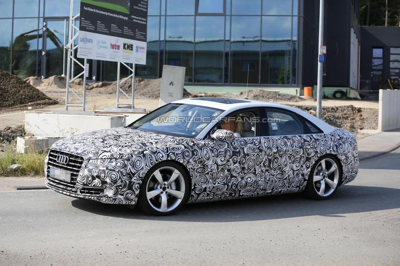 2014 Audi A8 spied