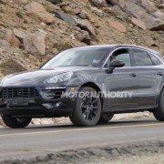 Porsche Macan spied