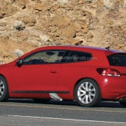 Volkswagen Scirocco facelift spied