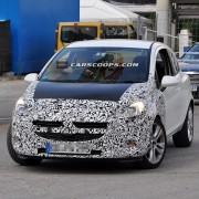2014 Opel Corsa spied