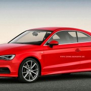 Audi A3 Coupe rendering