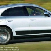 2014 Porsche Macan leak