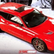 2015 Dodge Challenger SRT Hellcat Teased as the Shooting Brake Model
