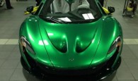 Green McLaren P1 Caught on Camera