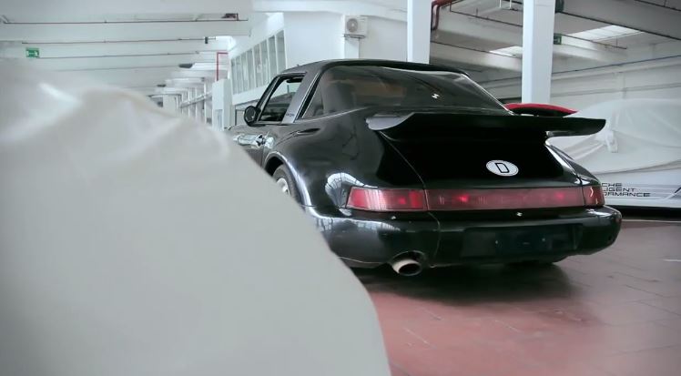 Porsche Boxter with 911 body