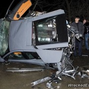 300,000 USD Lamborghini Murcielago Ends-up in Scrap Yard in Moscow