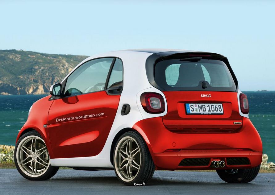 Smart ForTwo by Brabus rendering
