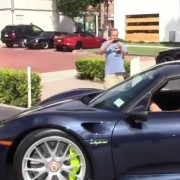 Jerry Seinfeld Riding His Porsche 918 Spyder