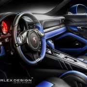 Electric Blue Porsche 911 by Carlex Design