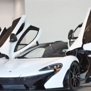 McLaren P1 Alaska Diamond White
