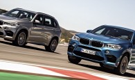 2015 BMW X5 M and BMW X6 M