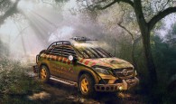 Mercedes-Benz GLE 450 AMG Sport Coupe Jurassic World Rendering