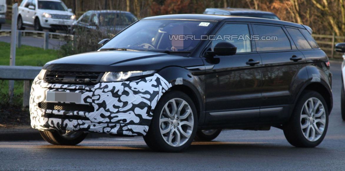 Range Rover Facelift Evoque Spy Shot
