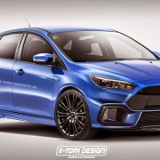 Ford Focus RS Sedan Rendering