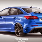 Ford Focus RS Sedan Rendering