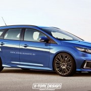 Ford Focus RS Wagon Rendering