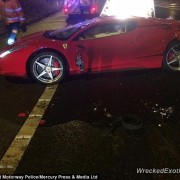 Ferrari 458 Italia Car Crash in UK
