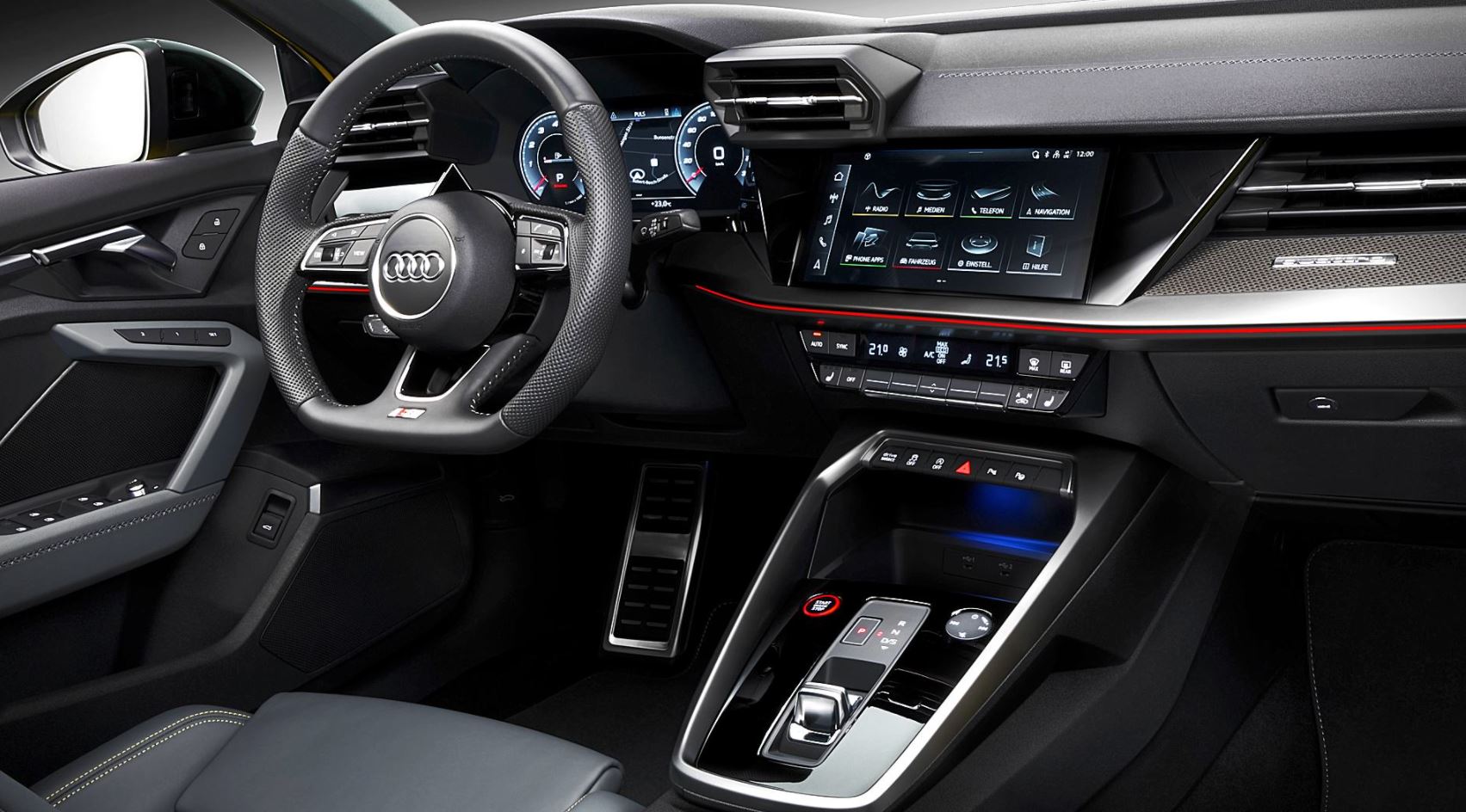 2021 Audi S3 Sportback Interior
