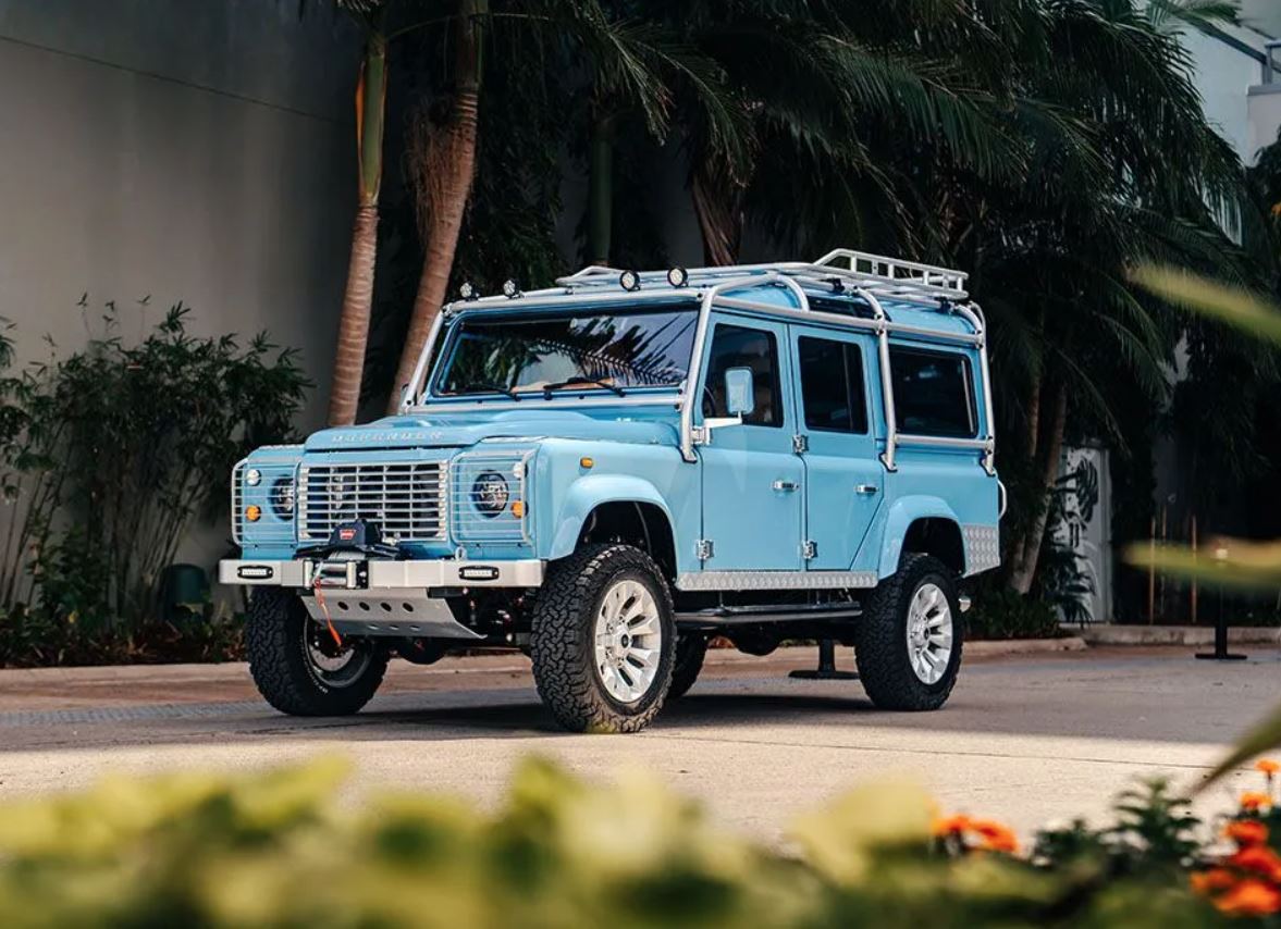 Restored Land Rover Defender
