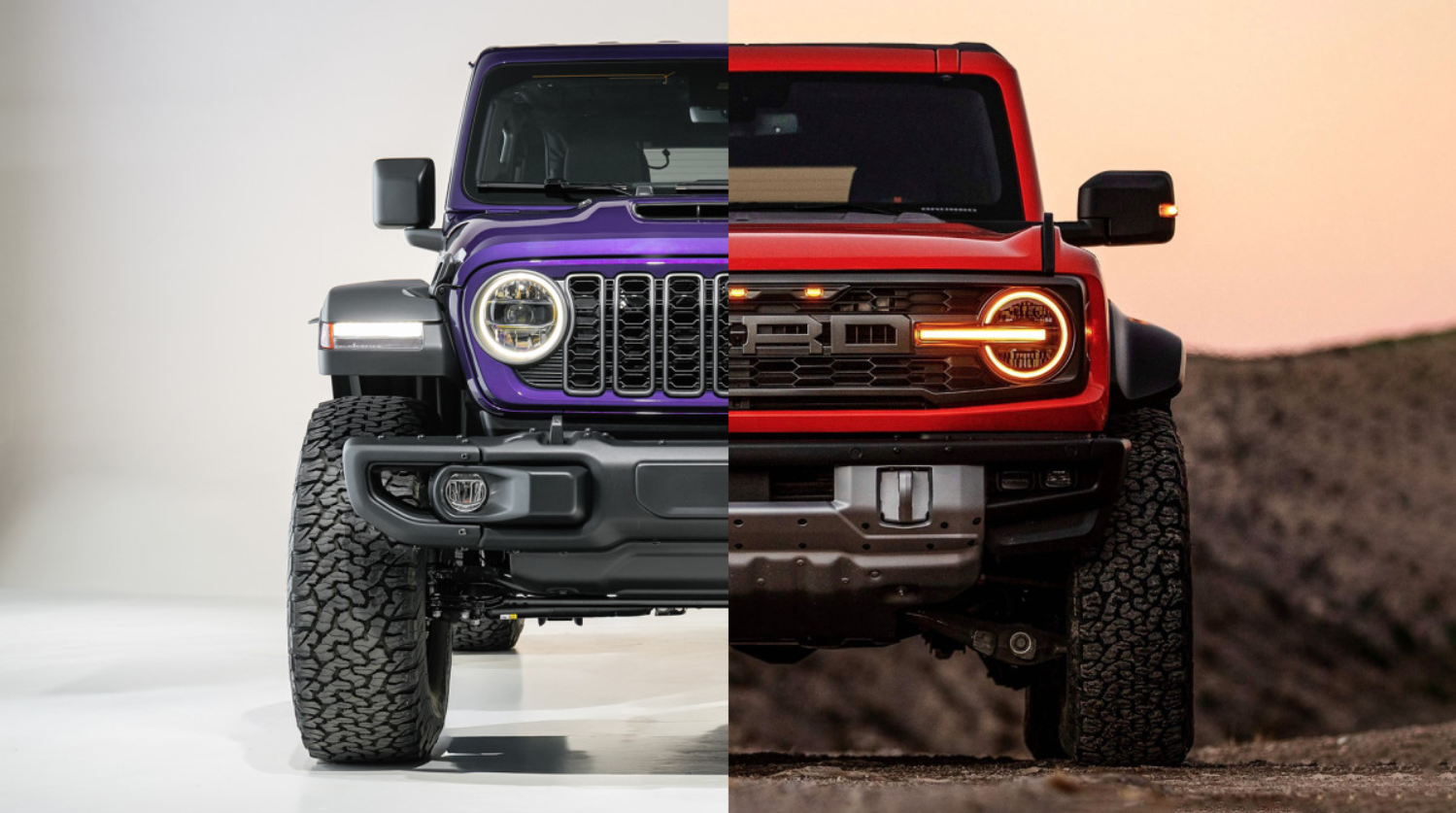 Jeep Wrangler Moab 392 vs. Ford Bronco Raptor